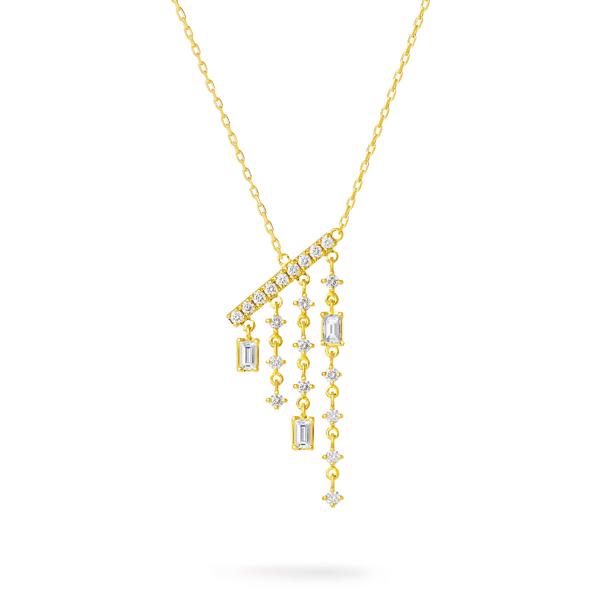 chandelier sway necklace