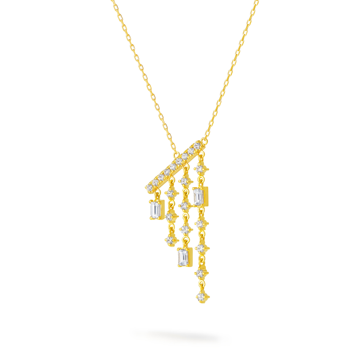 chandelier sway necklace