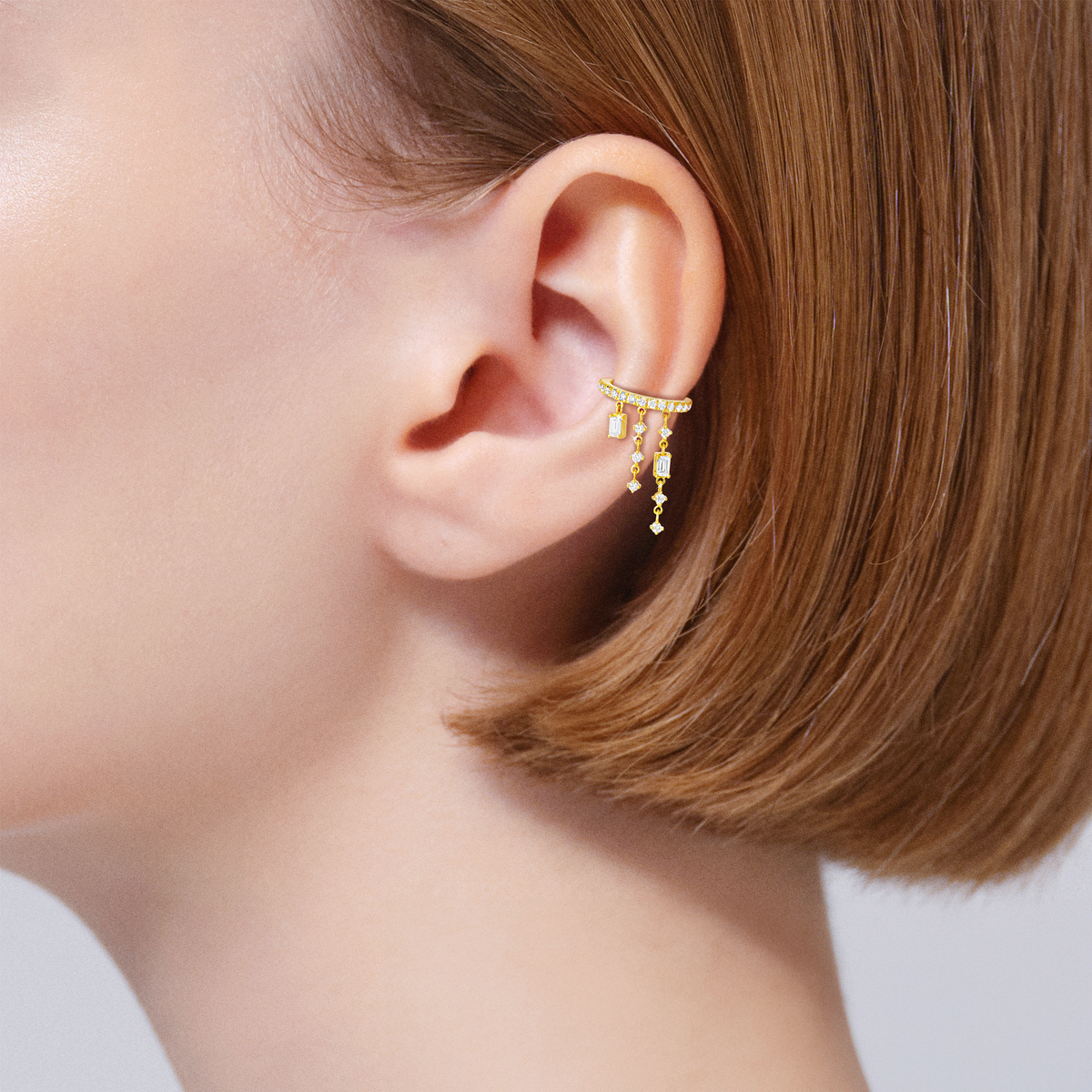 chandelier sway ear cuff